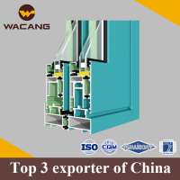 Aluminium glass door frame profile